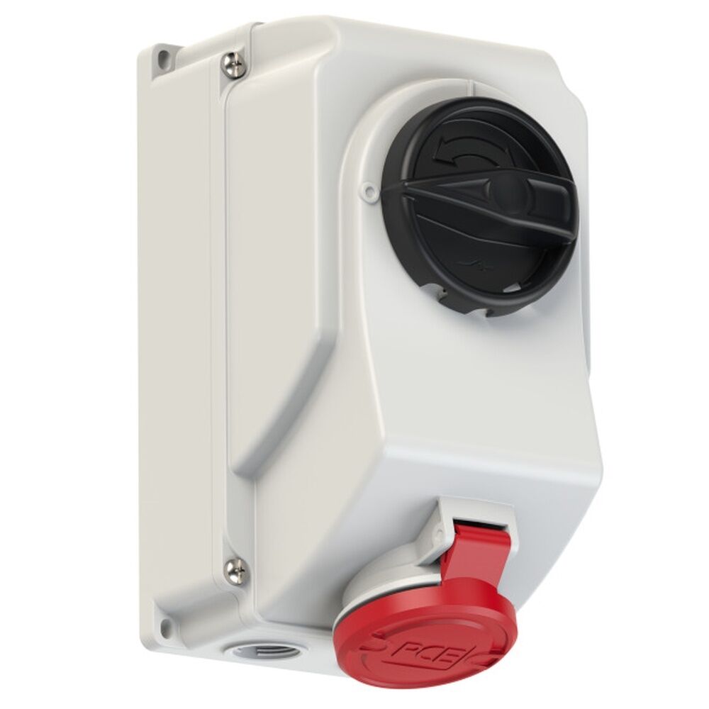 PC Electric Abschaltbare Wanddose 7514-6