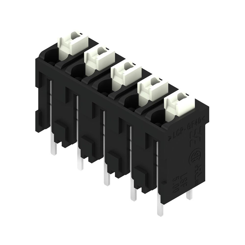 Weidmüller Leiterplattenklemme 1876160000 Typ LSF-SMT 5.00/05/180 3.5SN BK RL