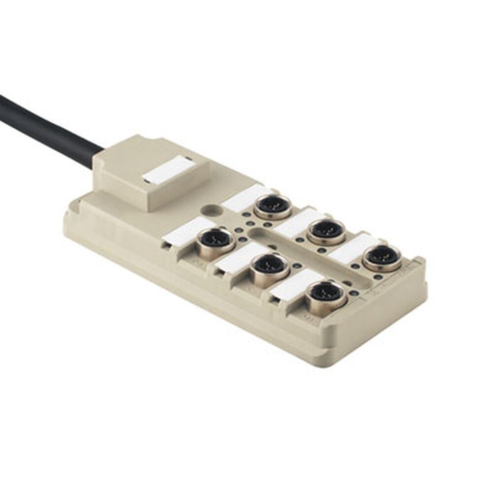 Weidmüller Passiver Sensor Aktor Verteiler 1766690000 Typ SAI-6-F 4P IDC PUR 10M