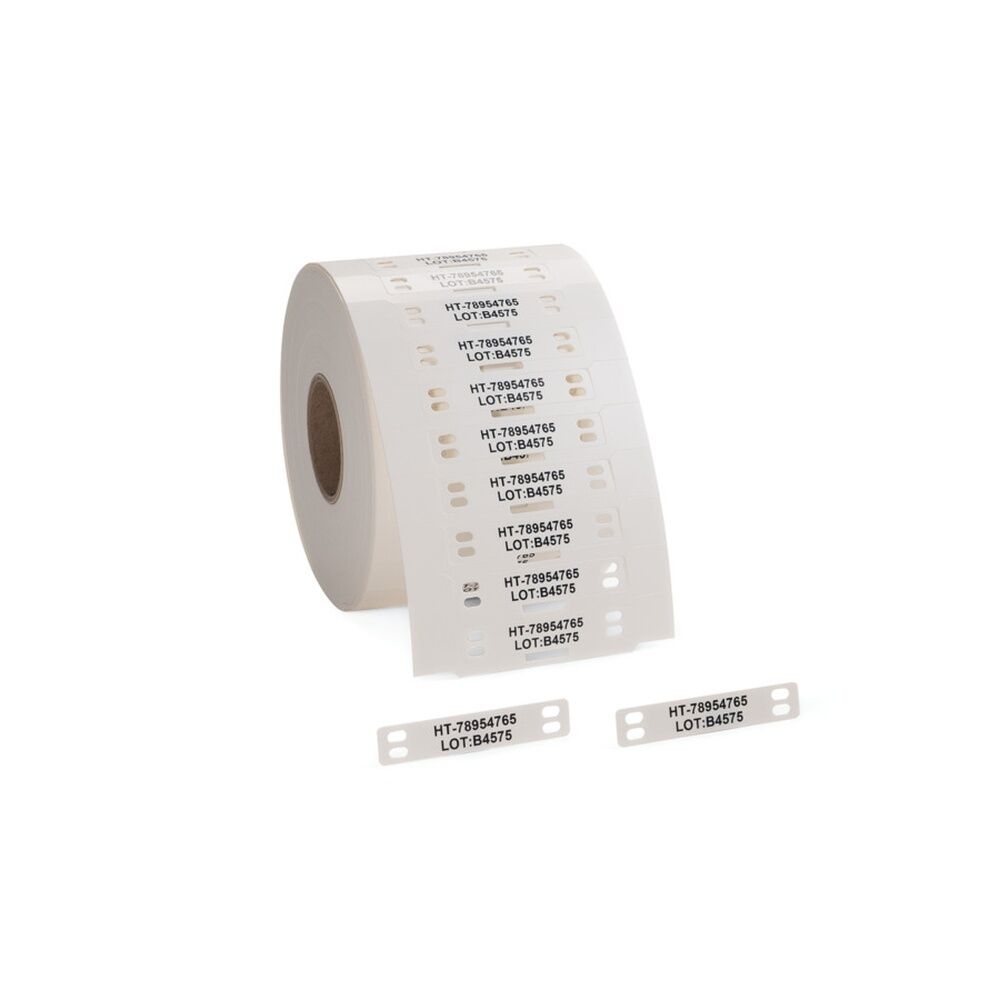 Hellermann Kennzeichnungsschild 556-80533 Typ TAGPU25X75-4-PUR-WH