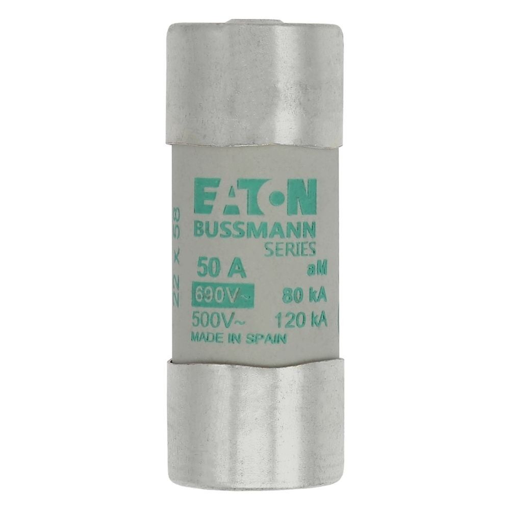 Eaton Sicherungseinsatz C22M50S Typ CYL AM 22,2X58 50A/STR