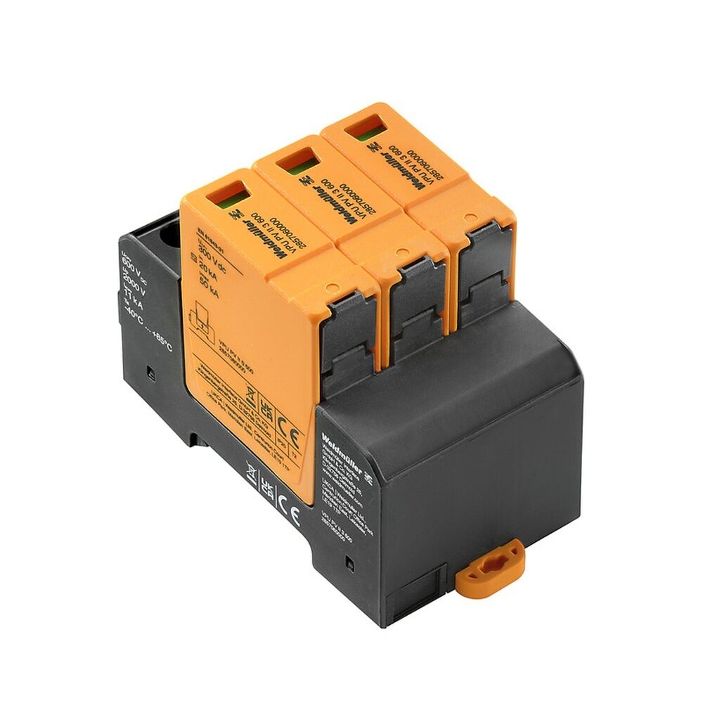 Weidmüller Überspannungsableiter 2857060000 Typ VPU PV II 3 600