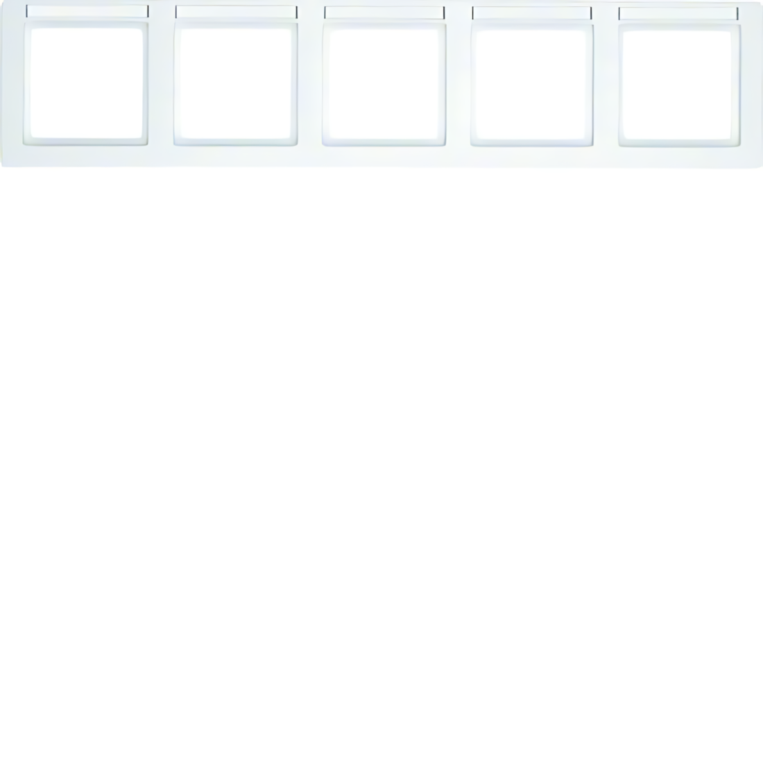 Berker 5fach Rahmen 10256019 