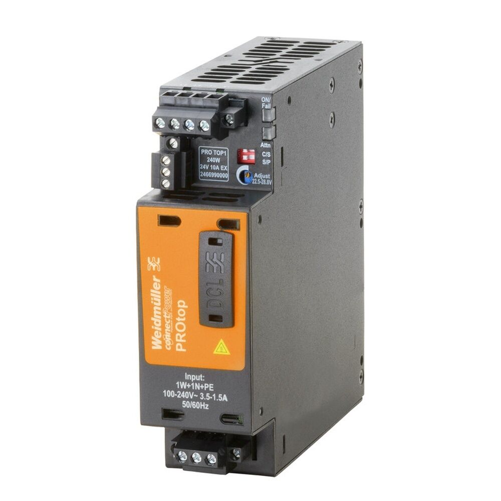 Weidmüller Gleichstromversorgung 2466990000 Typ PRO TOP1 240W 24V 10A EX 