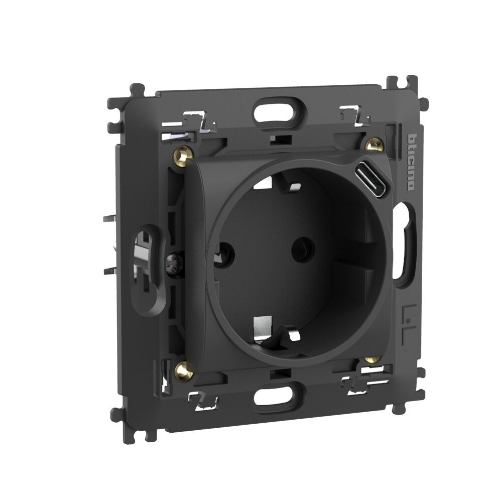 Bticino Schutzkontaktsteckdose L4141USB