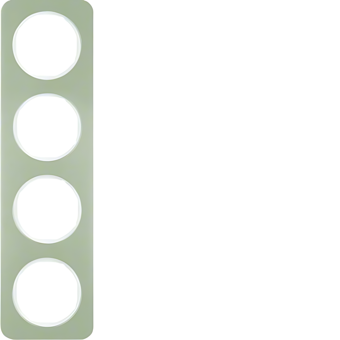 Berker 4fach Rahmen 10142114