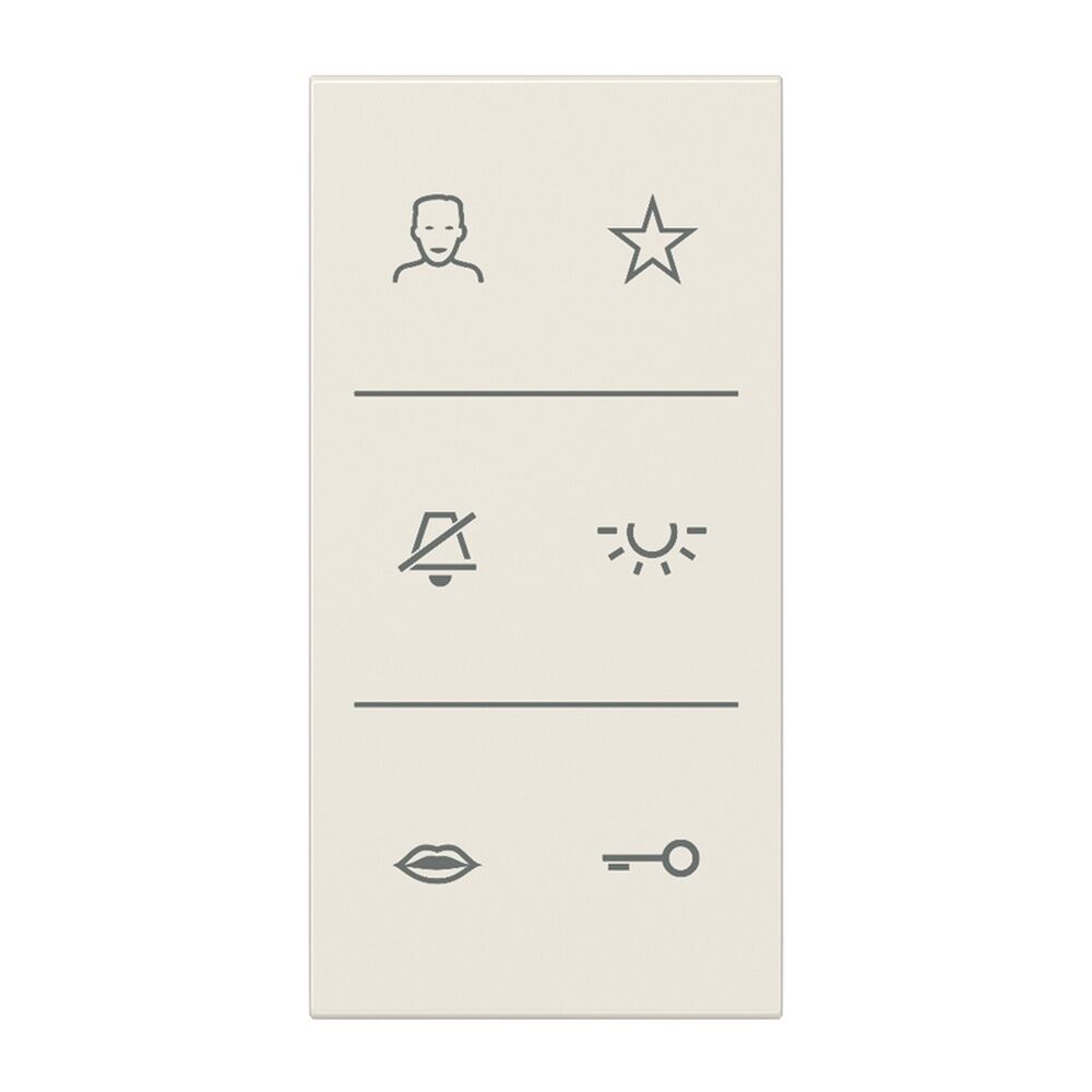 Jung Design-Cover Audio Symbole SI V6 LS DC W 