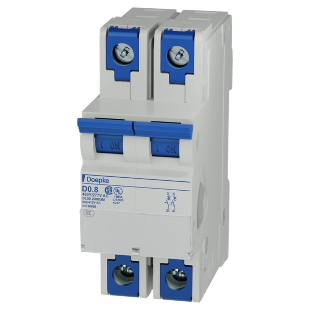 Doepke LS Schalter 2p D Char 09842204 Typ DLS 8 2D08UM