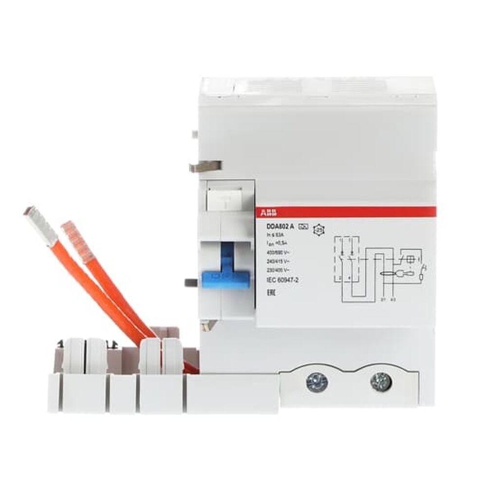 ABB Fehlerstromschutzblock 2CSB802101R4630 Typ DDA802A-63/0,5