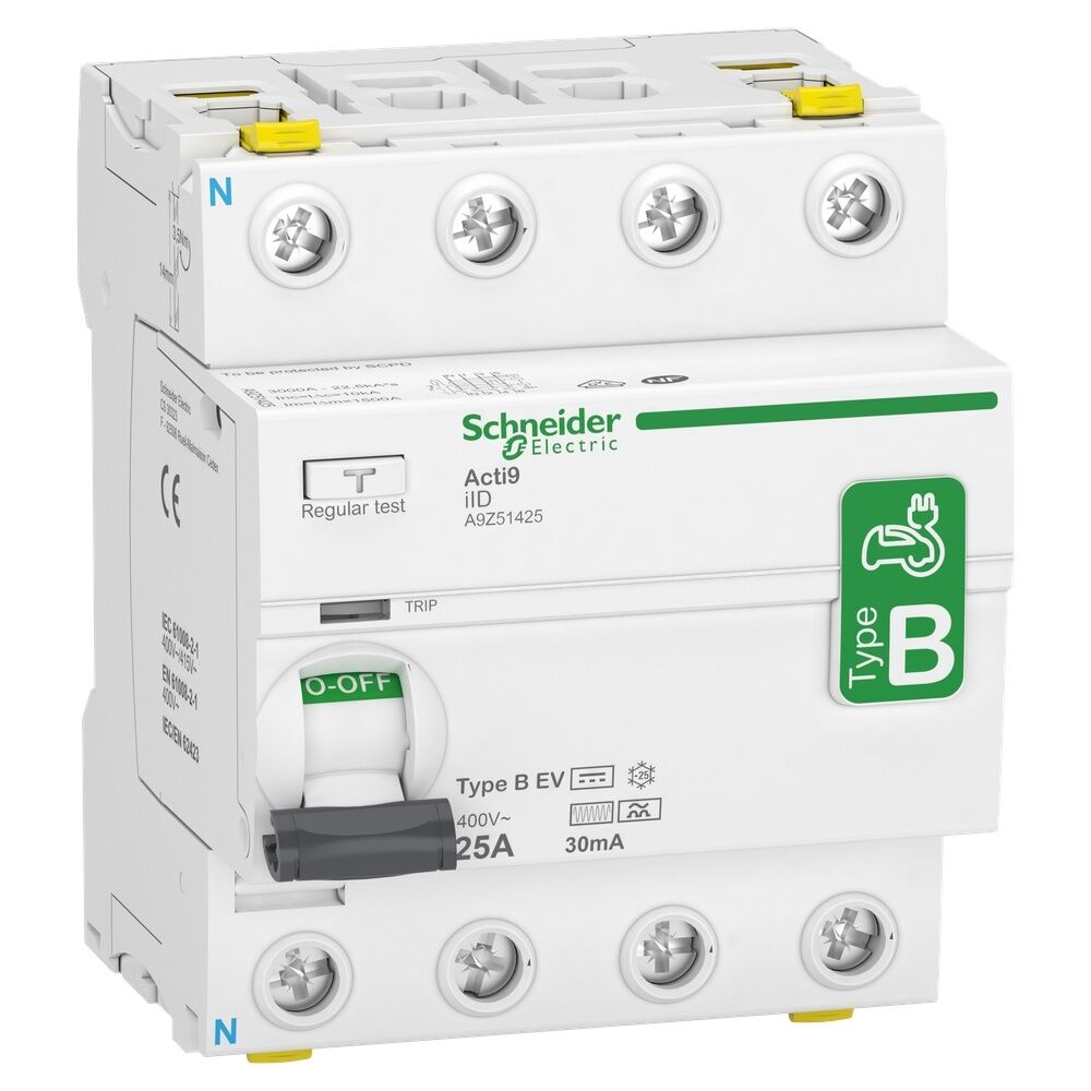 Schneider Electric Fehlerstrom Schutzschalter A9Z51425
