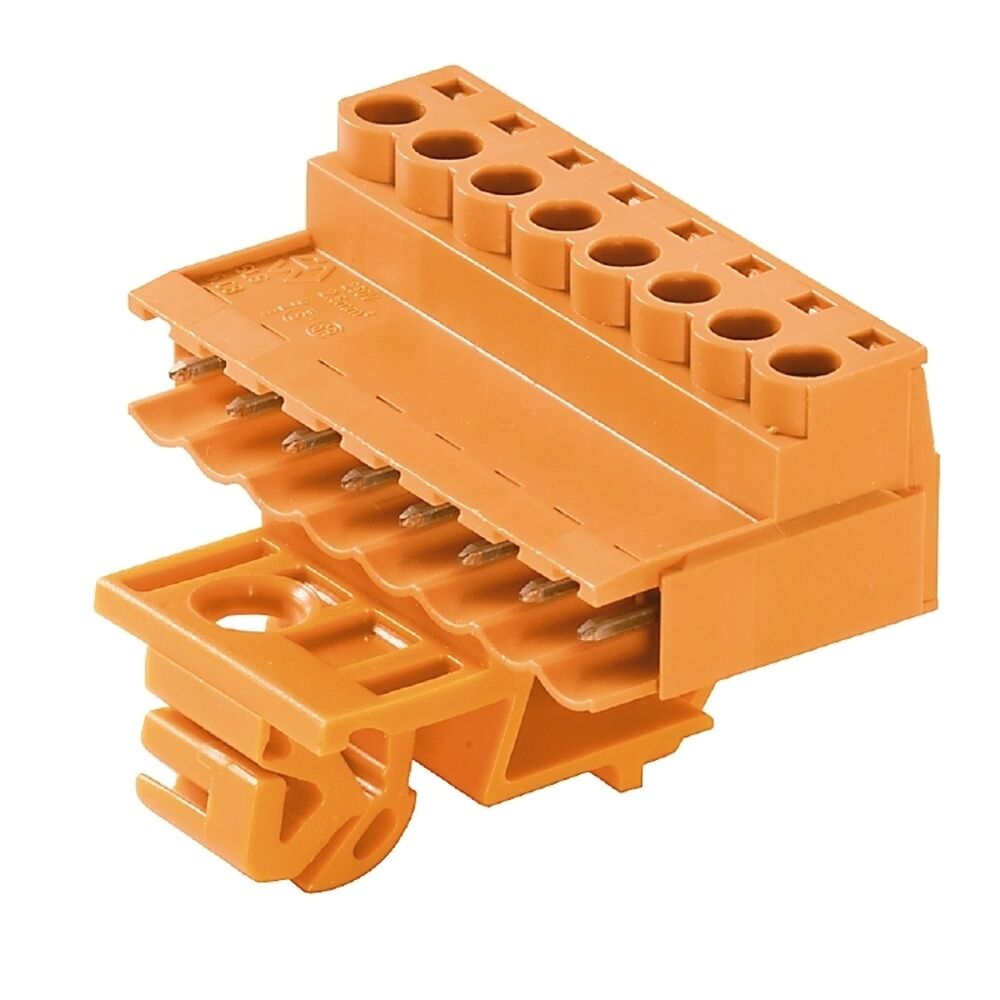 Weidmüller Leiterplattensteckverbinder 1846070000 Typ SLS 5.08/08/180TB RF15 SN OR BX