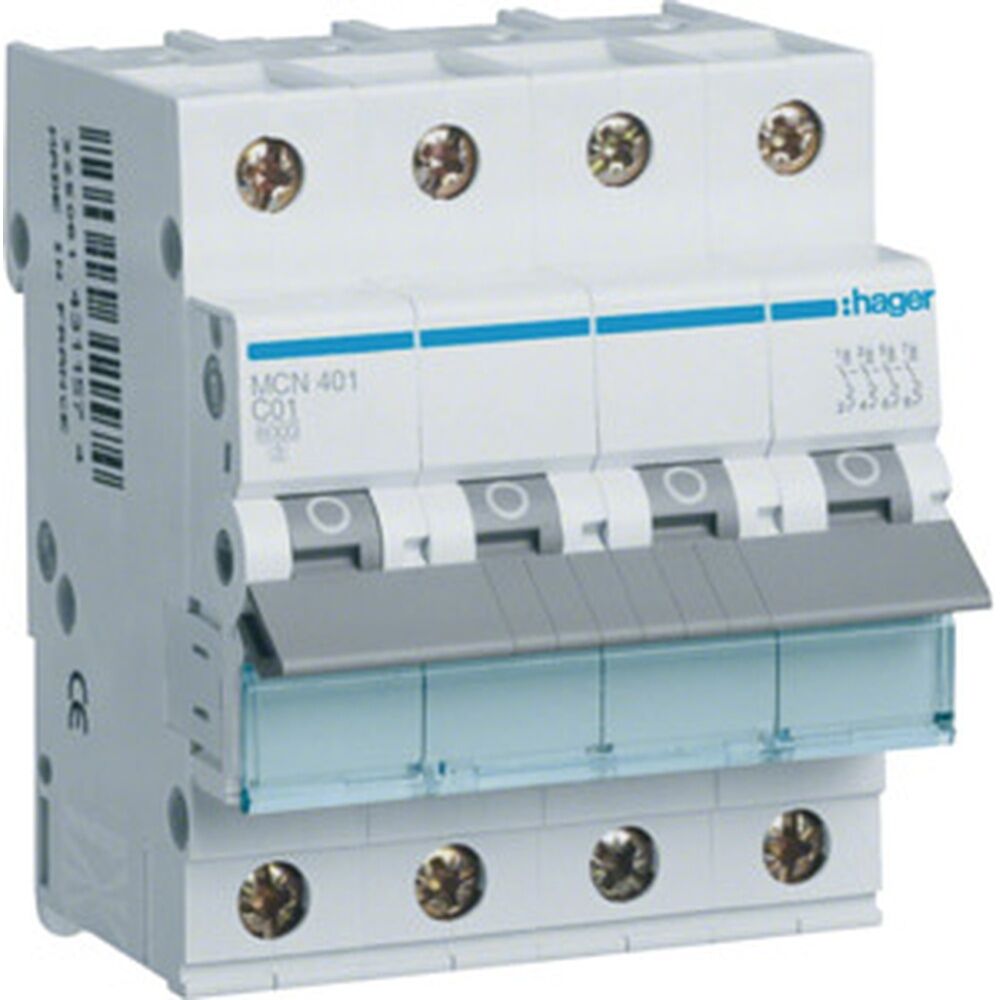 Hager Leitungsschutzschalter MCN401