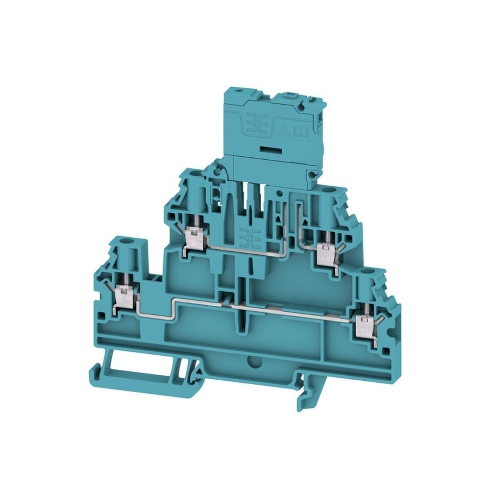 Weidmüller Sicherungs Reihenklemme 2893860000 Typ W2T 4 FS-FT BL