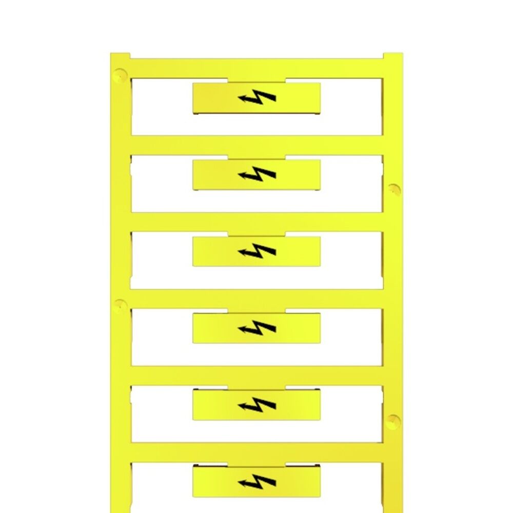 Weidmüller Klemmenmarkierung 2445090000 Typ WAD 12 MC B GE/SW