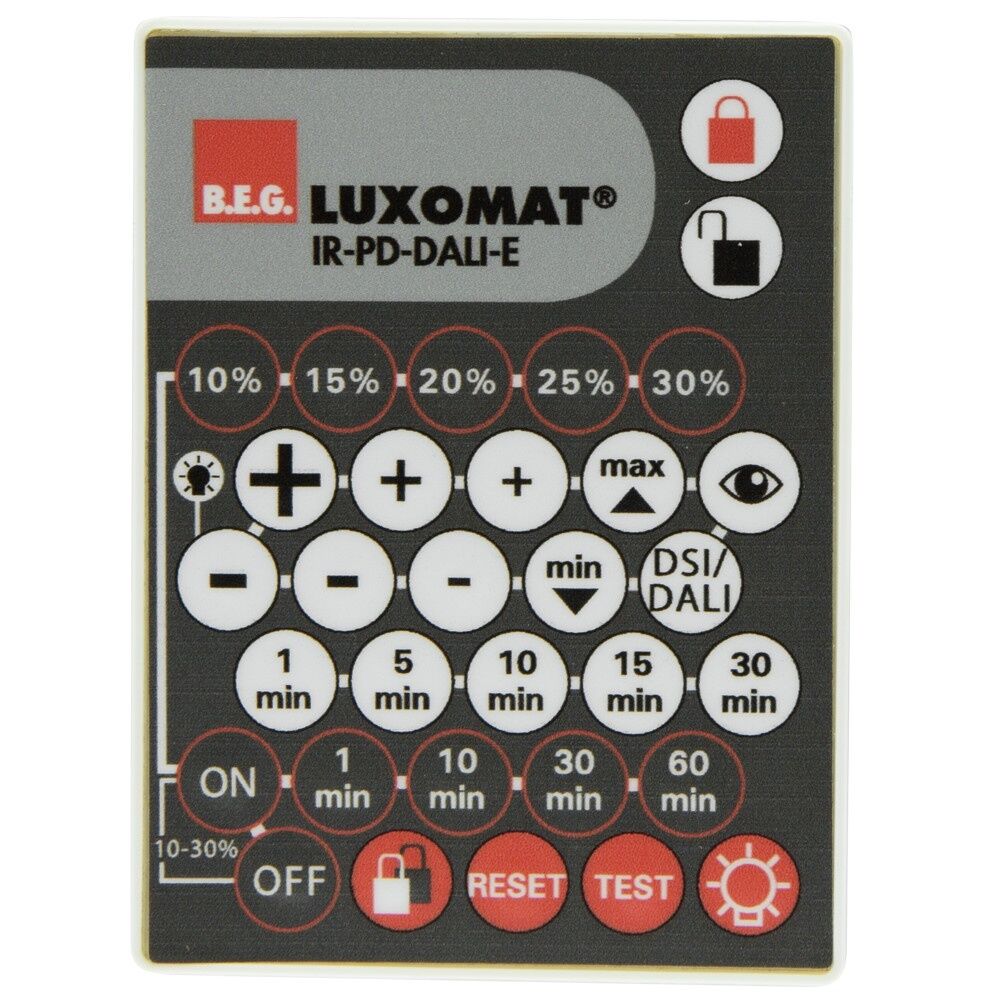 B.E.G. Brück Fernbedienung 92122 Typ IR-PD-DALI-E