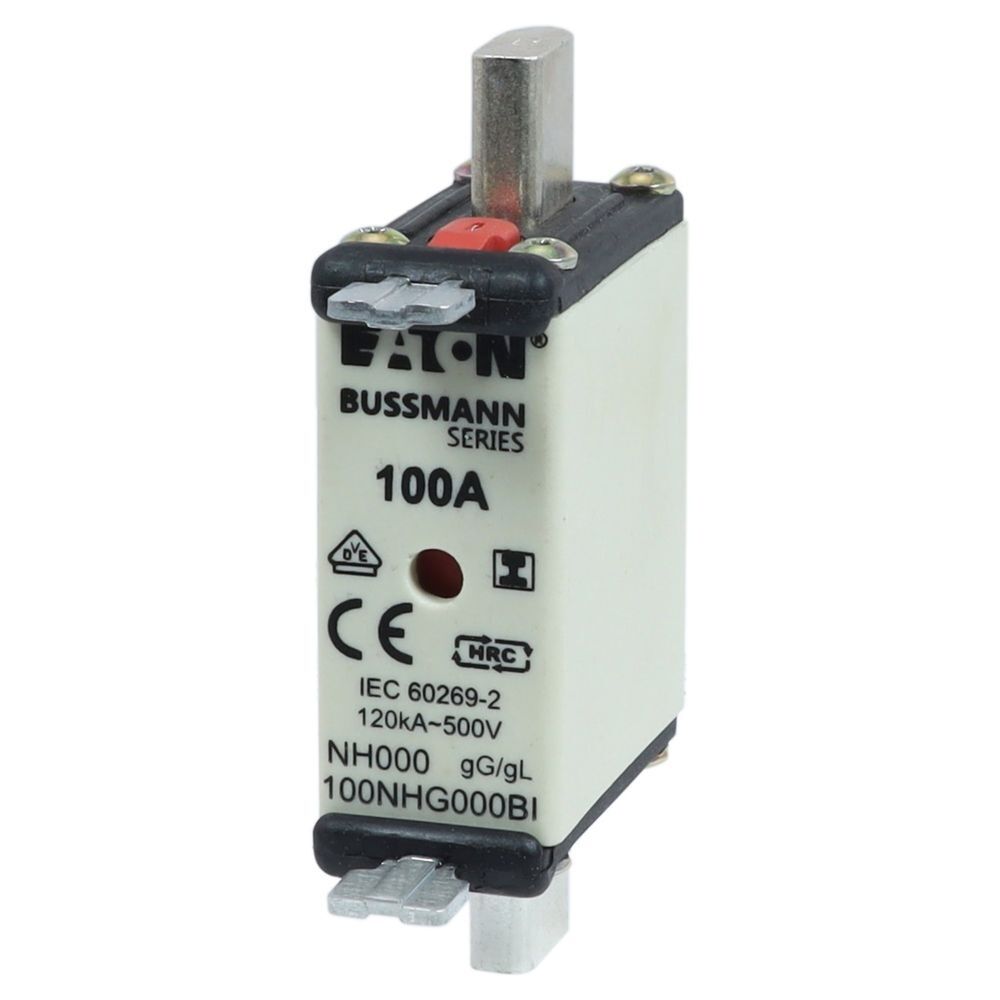 Eaton Sicherungseinsatz 100NHG000BI Typ NH FUSE 100 500 V GL/GG SIZE 000