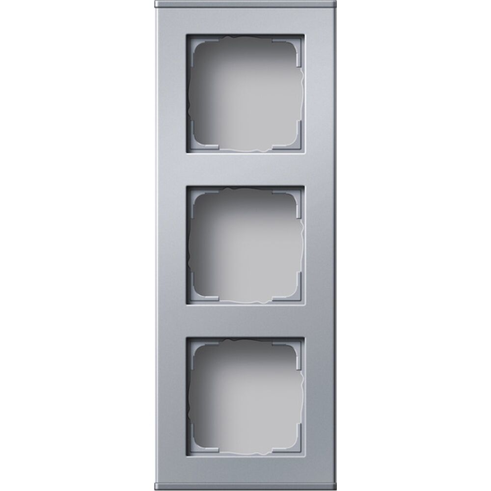 Gira 3fach Profil 55 Aluminium 136326