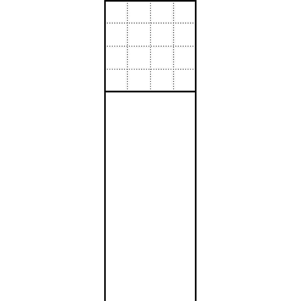 Siedle Briefkasten 200039347-00 Typ BG/SR 611-4/4-0 DG