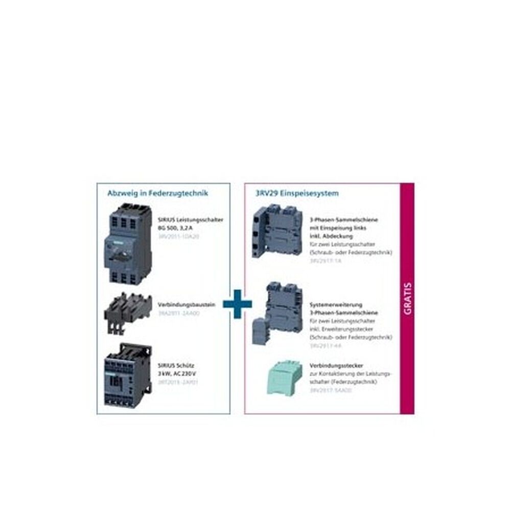 Siemens Starterpaket SIRIUS 3RA9012-7AA01