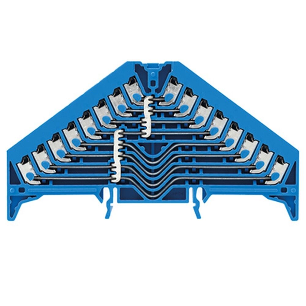 Weidmüller Potentialverteilerklemme 1267880000 Typ PPV 8 BL 35X7.5 DGR