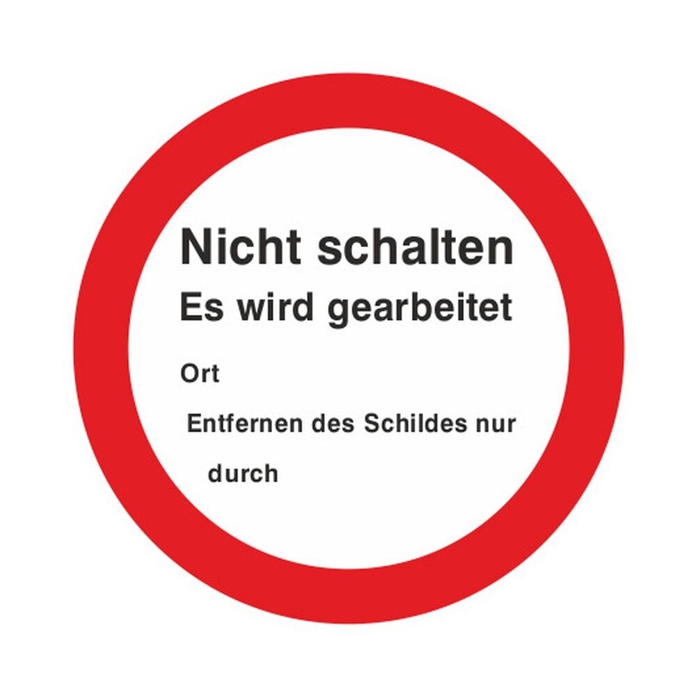 Cimco Verbotszeichen 182742