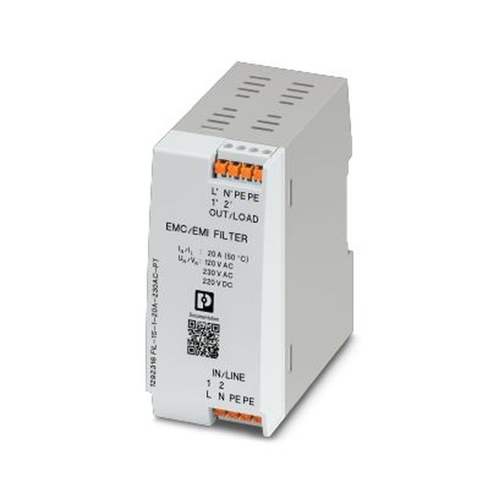 Phoenix Contact EMV Filter 1292316 Typ FIL-1S-1-20A-230AC-PT