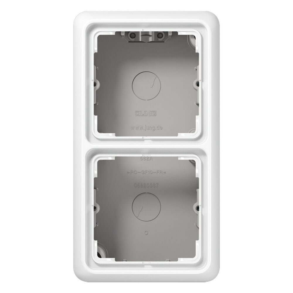 Jung Aufputz Kappe CD 582 A WW 