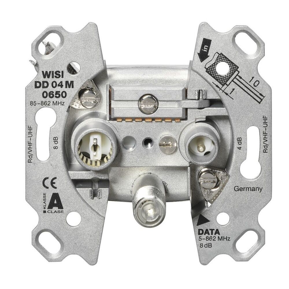 Wisi Breitband Modemdosen 14566 Typ DD04M0650