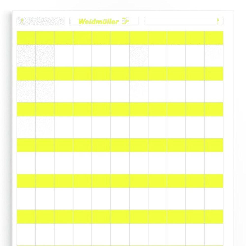 Weidmüller Kabelmarkierungssystem 1695711687 Typ LM WO 18/34 GE