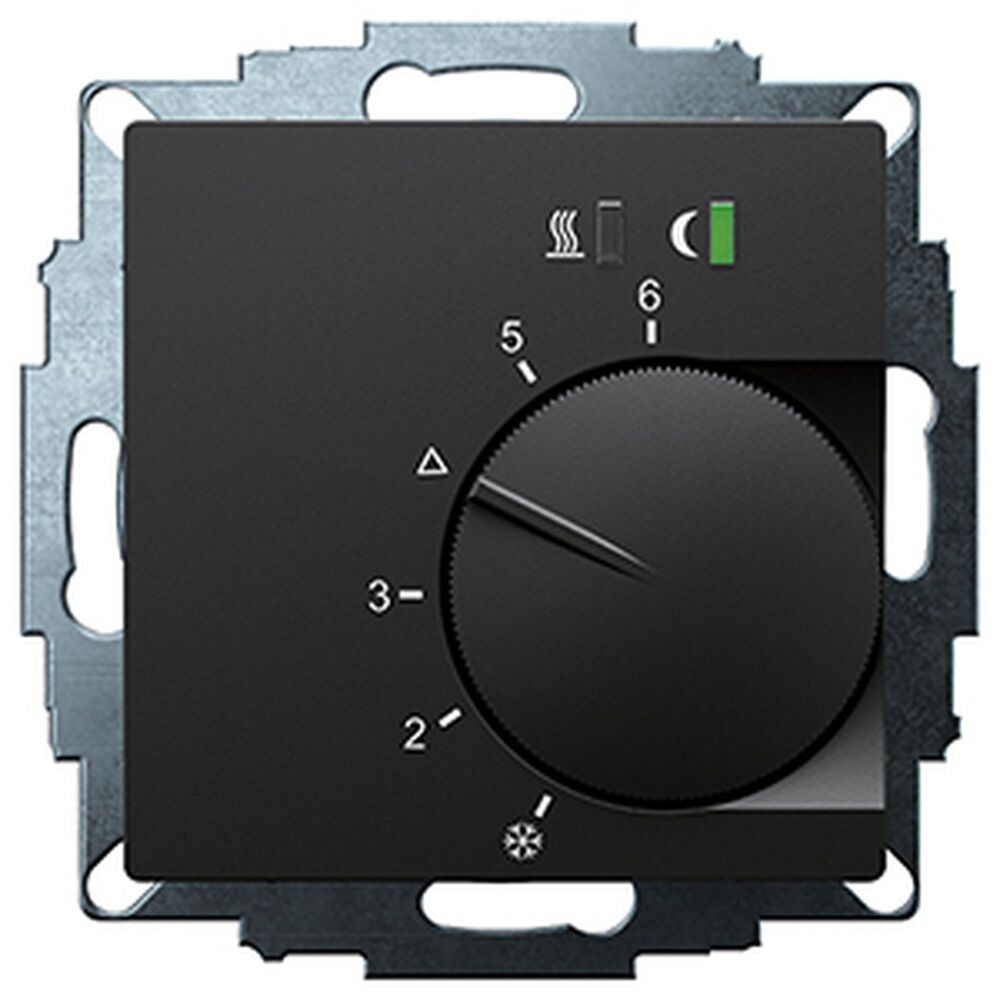 Eberle UP Raumregler 547895554802 Typ UTE 2500-Schwarz-M-55