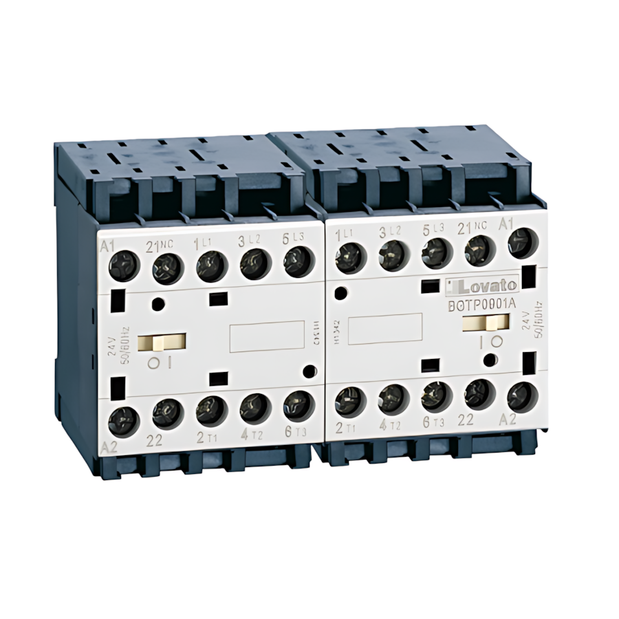 Lovato Electric Phasenumkehr Schützkombination 11BGTP0901A12060 