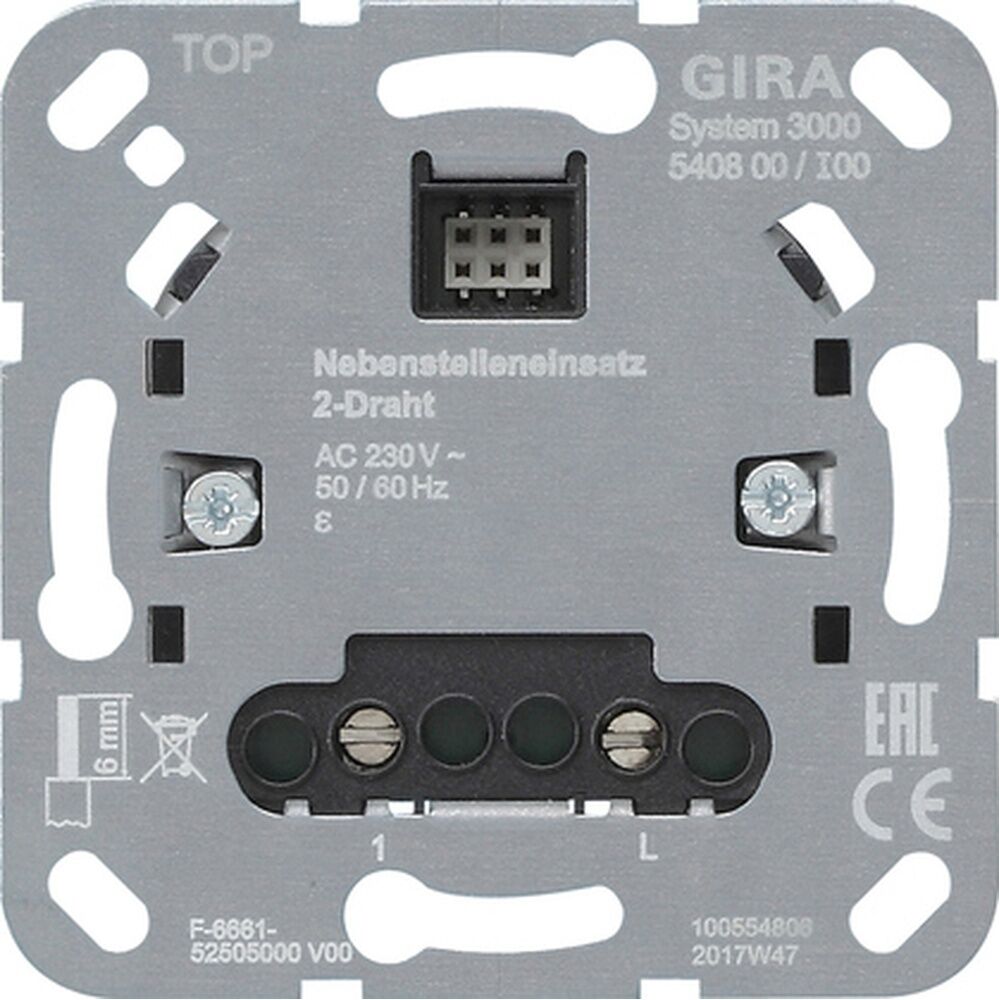 Gira Nebenstelleneinsatz 540800