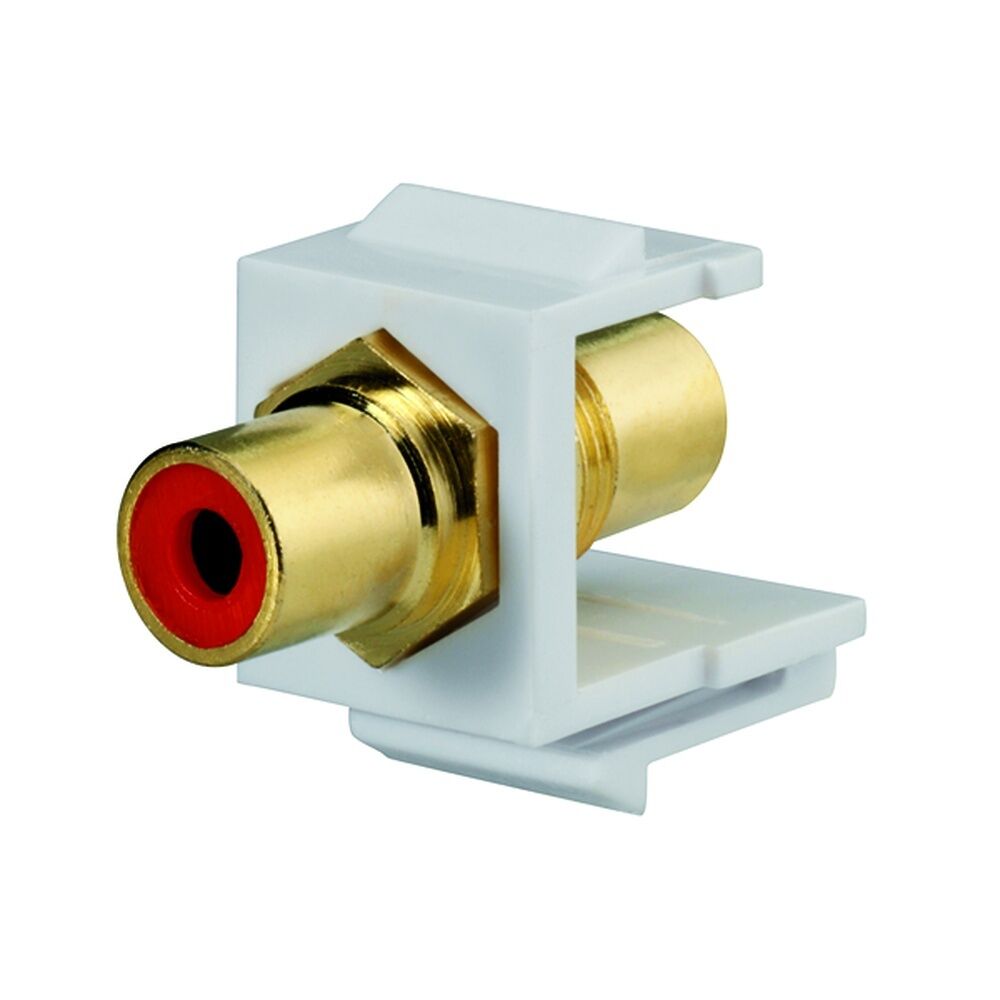 Rutenbeck Keystone Buchse 17000607 Typ KMK-Cinch gelb rw