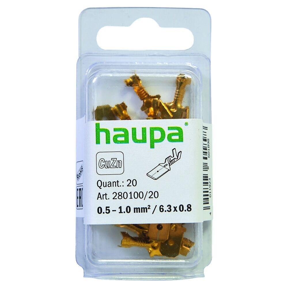 Haupa Flachstecker 280104/20