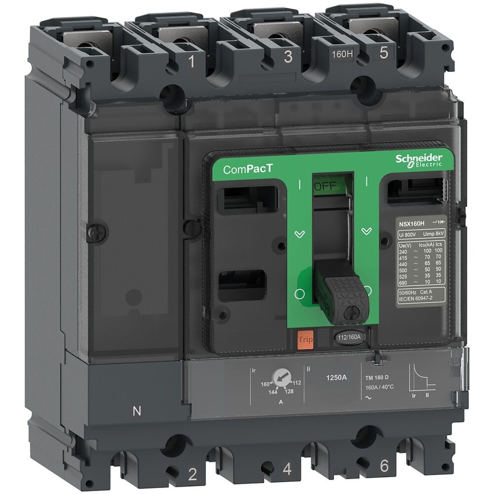 Schneider Electric Kompaktleistungsschalter C10R4TM100