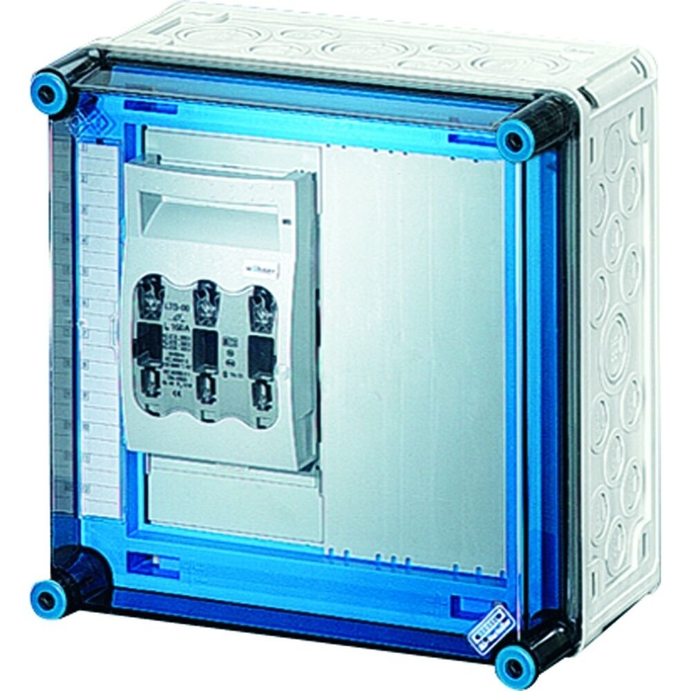 Hensel NH Sicherungslasttrennschaltergehäuse Mi 6227 Nr. 2000736