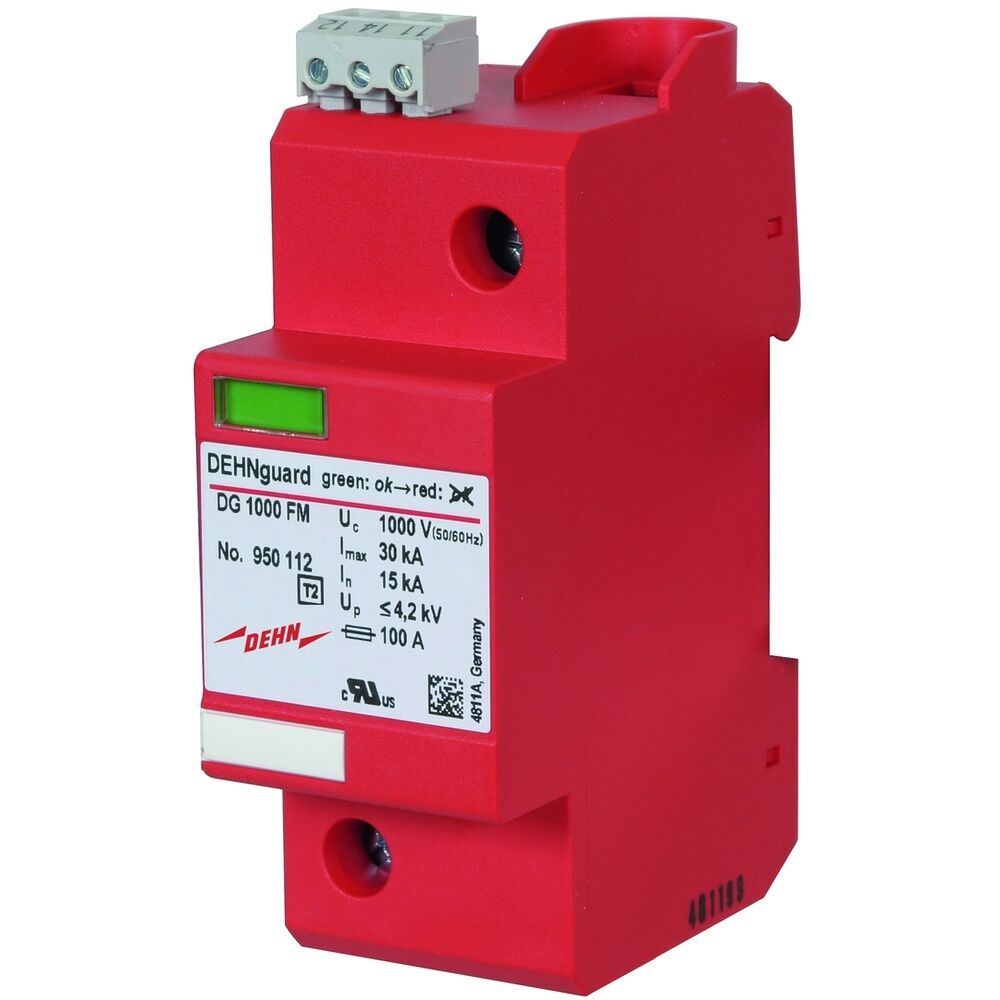 Dehn + Söhne Überspannungsableiter 950112 Typ DG 1000 FM