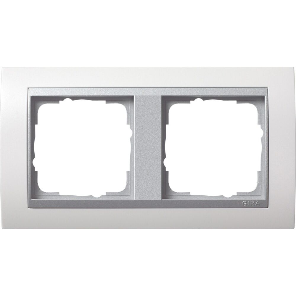 Gira Abdeckrahmen 2fach 021271