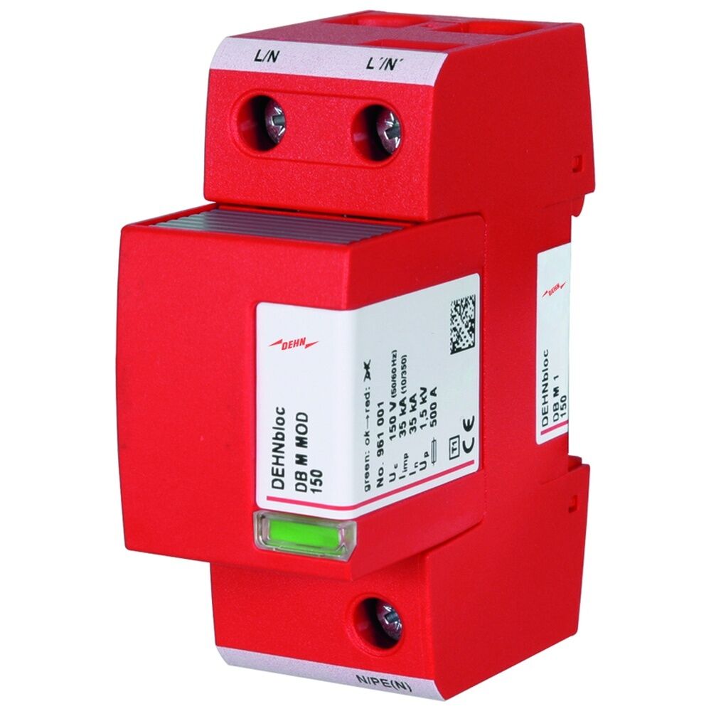 Dehn + Söhne Blitzstromableiter 961110 Typ DB M 1 150