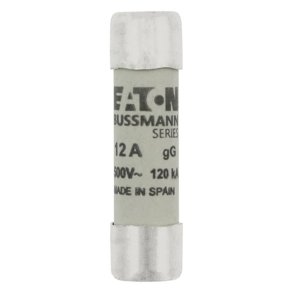 Eaton Sicherungseinsatz C10G12 Typ CYLINDRICAL FUSE 10 x 38 12A GG 500V AC
