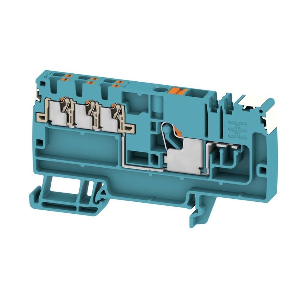 Weidmüller Potentialverteilerklemme 2675410000 Typ AAP11 6/6X1.5 LO-LI DL BL/OR