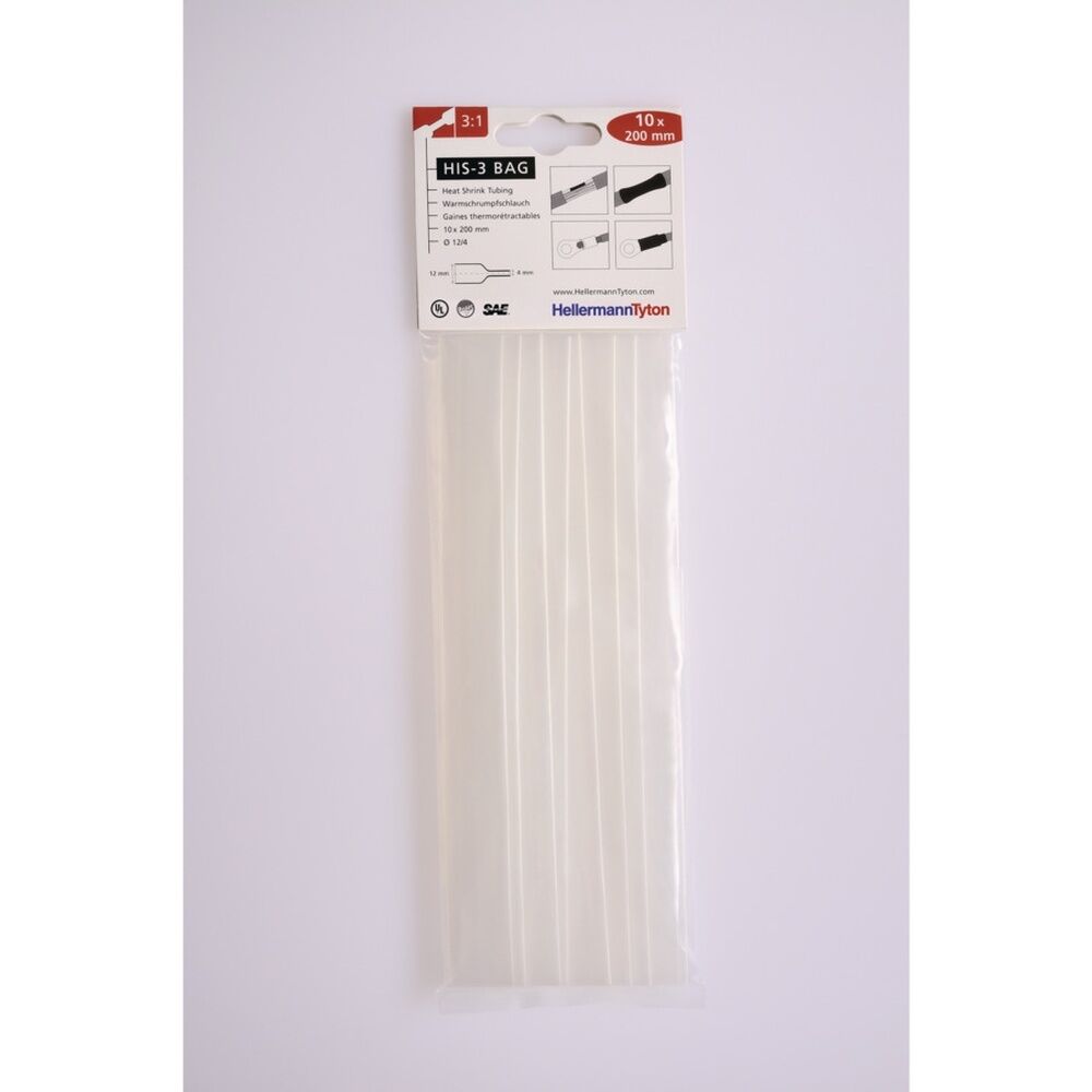 Hellermann Warmschrumpfschlauch 308-31215 Typ HIS-3-BAG-12/4 PO-X CL 10