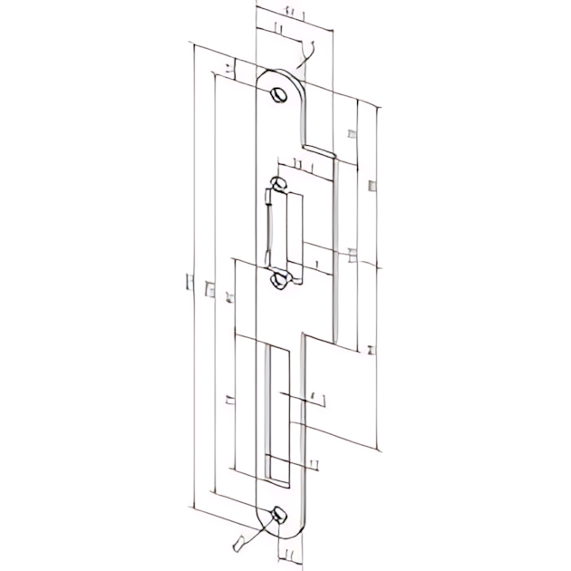Assa Abloy Lappenschließblech -------67B35-01