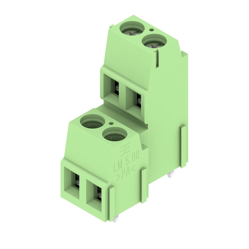 Weidmüller Leiterplattenklemme 1916010000 Typ LM2N 5.08/04/90 3.5SN GN BX