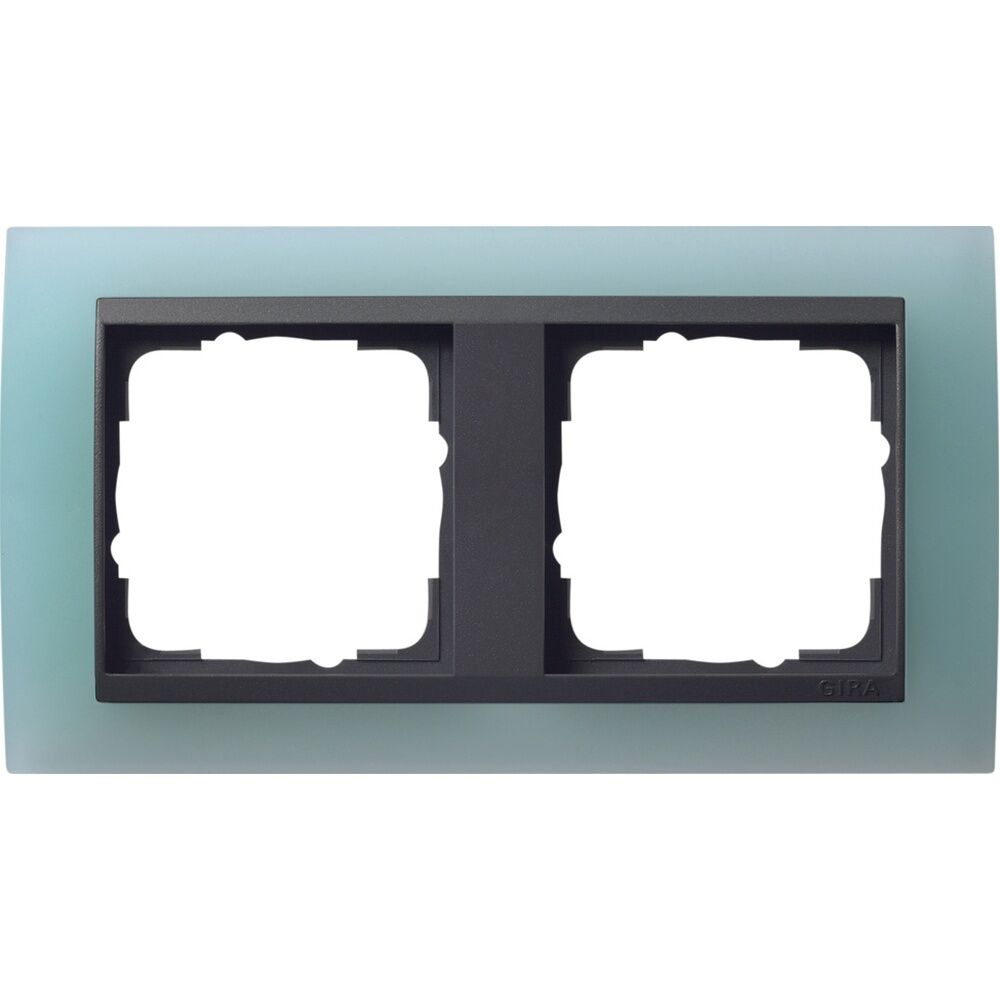 Gira Abdeckrahmen 2fach 021285