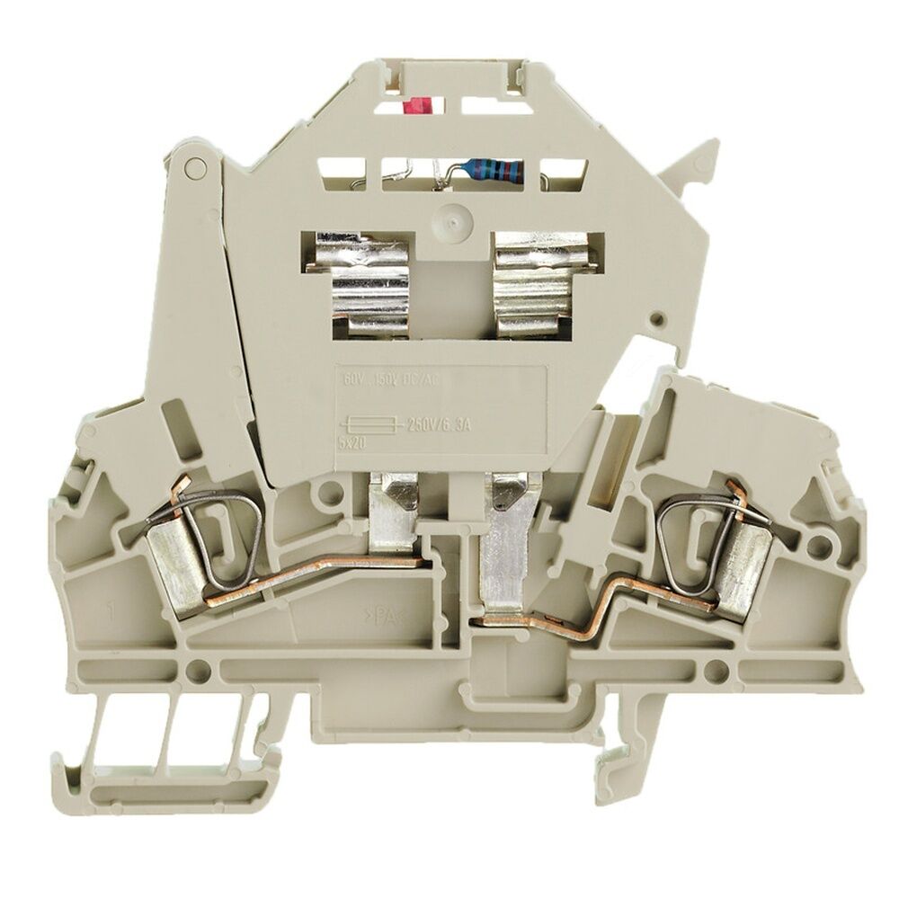 Weidmüller Sicherungs Reihenklemme 1315920000 Typ ZSI 2.5/LD 120AC GR