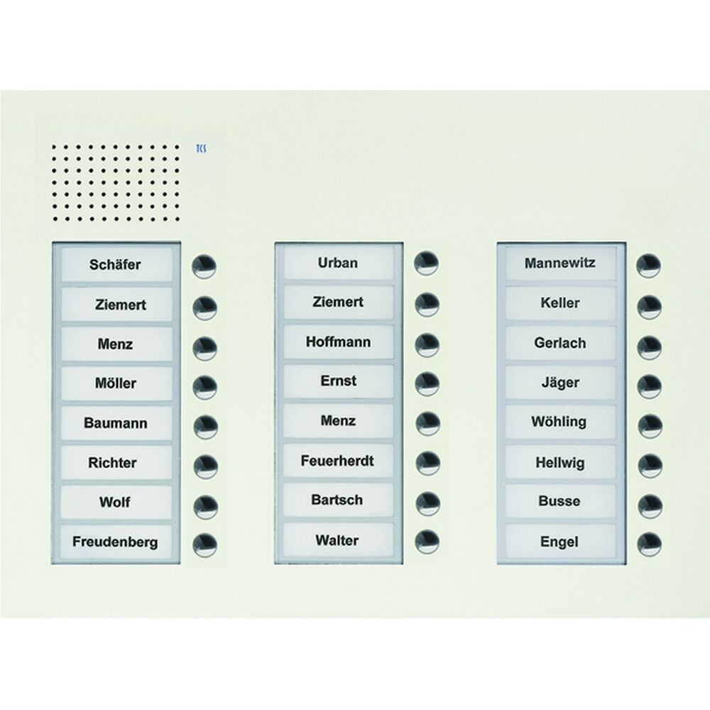 TCS Audio Außenstation PUK24/3-WS