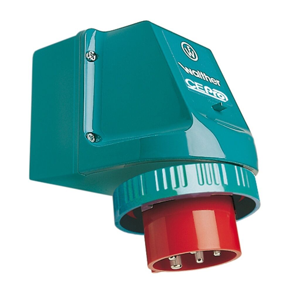 Walther-Werke Wasserdichter Wandgerätestecker 7638507