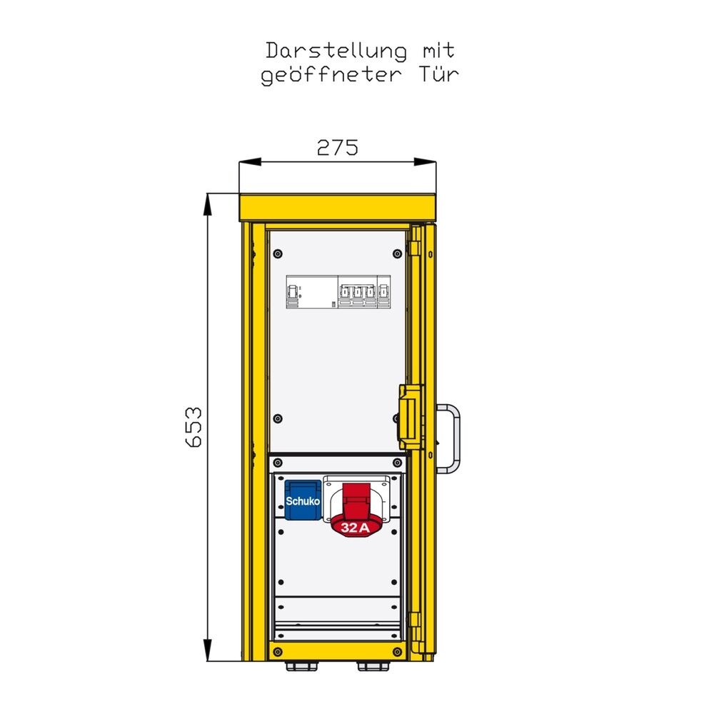 Walther-Werke Aufputzverteiler 8AP27560