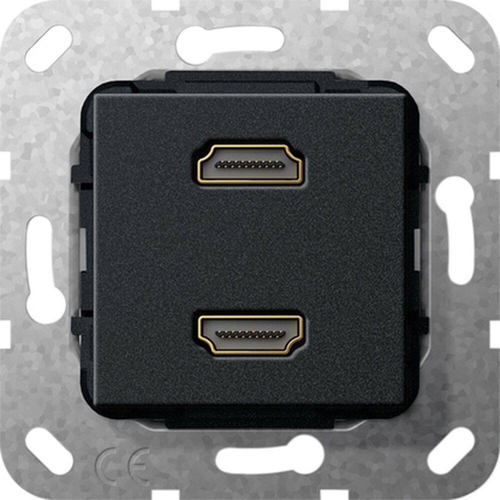 Gira Einsatz HDMI 2fach 567210